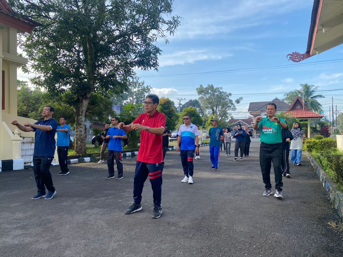 Senam Pagi Bersama PT TUN Banjarmasin